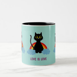 LIEFDE IS LIEFDE trots kat mok