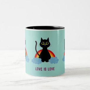 LIEFDE IS LIEFDE trots kat mok