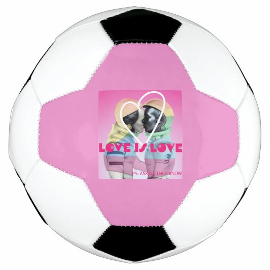 Liefde is liefde. voetbal (Voorkant)