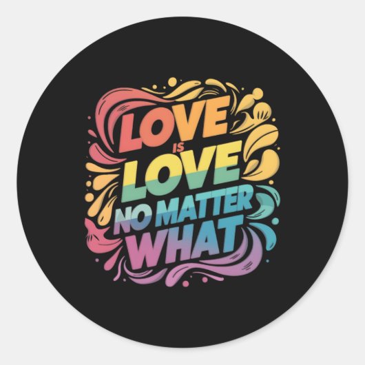 Liefde is liefde, wat Sticker ook is (Voorkant)