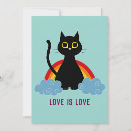 LIEFDE IS LIEFDE WENSKAART FEESTDAGENKAART