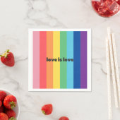 Liefde is liefde wijn cocktail servetten (Insitu)