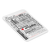 Liefde is liefde, woorden zijn belangrijk magneet (Rechterzijde)