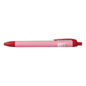 Liefde is liefde zwarte inkt pen (Bovenkant)