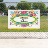 Liefde is liefdesbanner spandoek (Insitu)