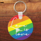 Liefde is liefdessleutelhanger, en bevestigt Chris Sleutelhanger (Voorkant)