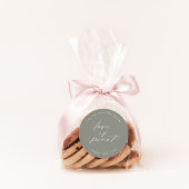 Liefde is lieve Sticker, gepersonaliseerde feestgu Ronde Sticker