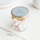 Liefde is lieve Sticker, gepersonaliseerde feestgu Ronde Sticker