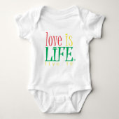 Liefde is LIfe Romper (Voorkant)