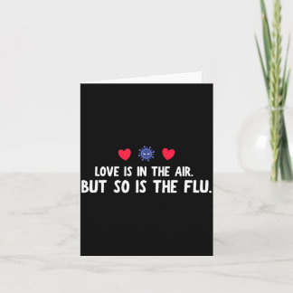 Liefde Is Lucht Dus Flu Valentijnsdag Kaart