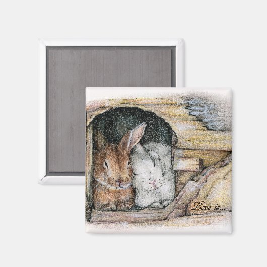 Liefde is... magneet (Voorkant / Achterkant)