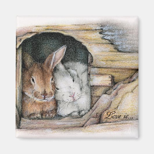 Liefde is... magneet (Voorkant)