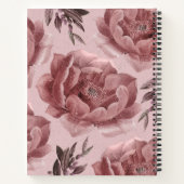 Liefde is makkelijk maar Koningin is druk Bloemend Notitieboek (Achterkant)