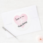 Liefde is mijn Cocker Spaniel - Sticker (Envelop)
