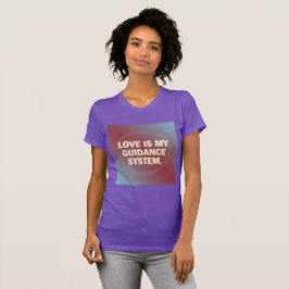 Liefde is mijn geleidingssysteem – Trillingsuitlij T-shirt