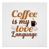 Liefde is mijn liefdestaal perfect poster (Voorkant)