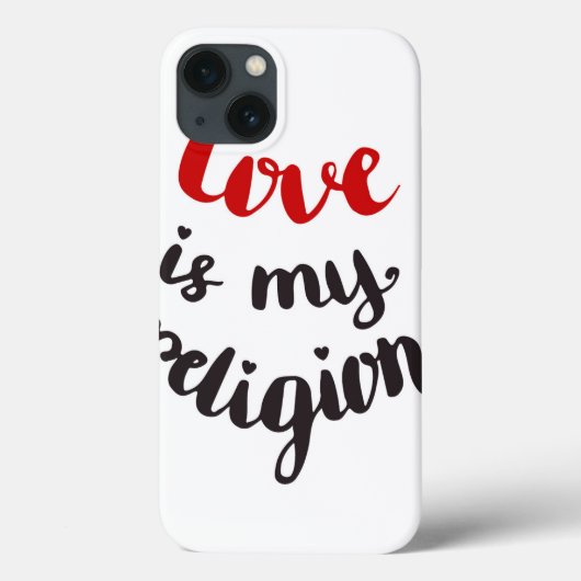 Liefde is mijn religie Case-Mate iPhone case (Achterkant)