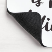 Liefde is mijn religie muismat (Hoek)