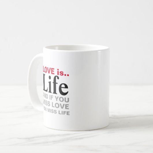 Liefde is Mok (Voorkant links)