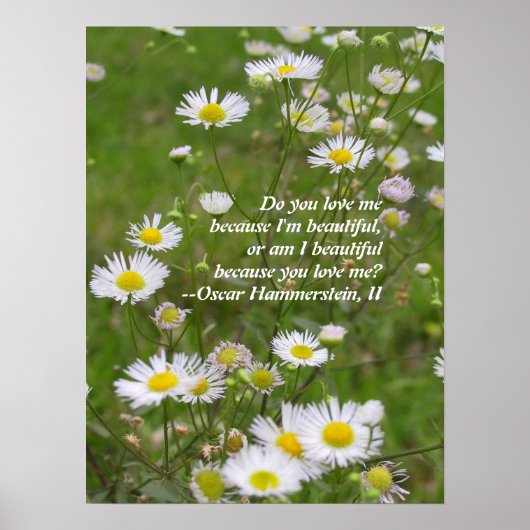 Liefde is mooi poster (Voorkant)