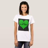Liefde is Mr. en mevrouw Robinson T-Shirt (Voorkant volledig)