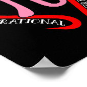 Liefde is net zoals echte irrationele pi die nooit poster (Hoek)