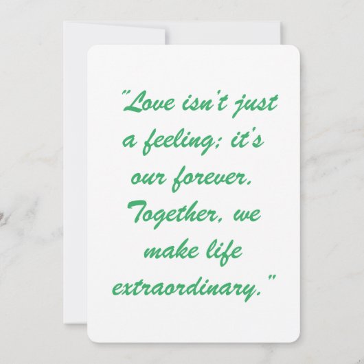 "Liefde is niet alleen een gevoel, het is voor alt (Achterkant)