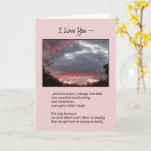 Liefde is niet altijd perfect, Relaties Kaart (Gele Bloem)