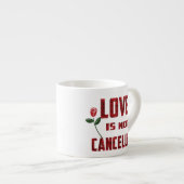 Liefde is niet geannuleerd espresso kop (Voorkant rechts)
