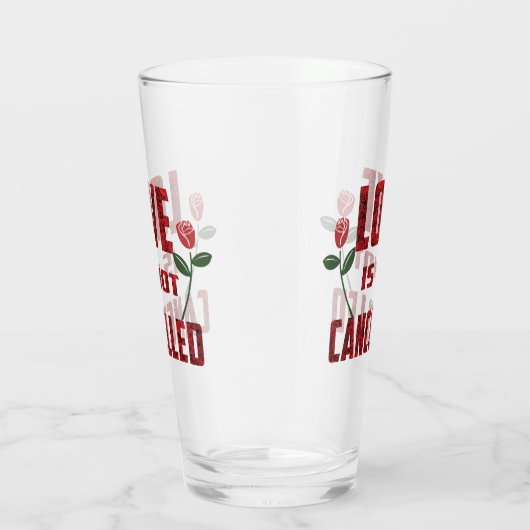 Liefde is niet geannuleerd glas (Rechts)