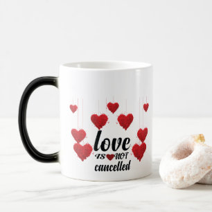 Liefde is niet geannuleerd magische mok