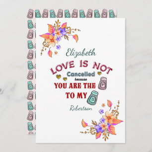 Liefde is niet geannuleerd Mijn pepper Uw Zout Aan Kaart