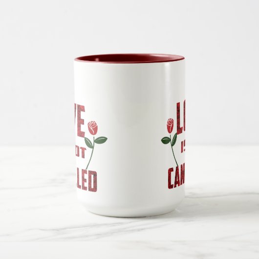 Liefde is niet geannuleerd mok (Midden)