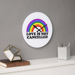 Liefde is niet geannuleerd Rainbow LGBT Pride Mont Grote Klok