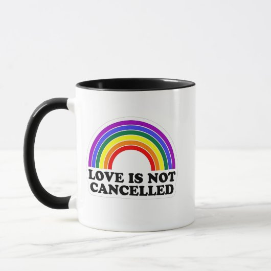 Liefde is niet geannuleerd Rainbow LGBT Pride Mont Mok (Links)