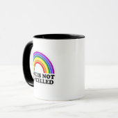 Liefde is niet geannuleerd Rainbow LGBT Pride Mont Mok (Voorkant links)