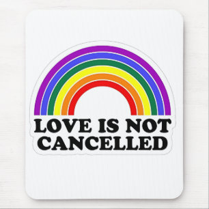 Liefde is niet geannuleerd Regenboog LGBT Pride Mo Muismat