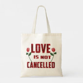 Liefde is niet geannuleerd tote bag (Achterkant)