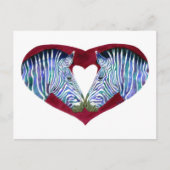 "Liefde is niet zwart en wit" Briefkaart (Voorkant)