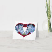 "Liefde is niet zwart en wit" Opmerking Kaart (Voorkant)