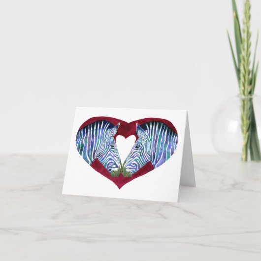 "Liefde is niet zwart en wit" Opmerking Kaart (Voorkant)