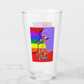 Liefde is nooit een verkeerde trots glas (Achterkant)
