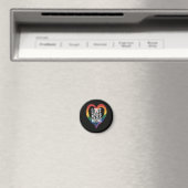 Liefde is nooit verkeerd Pride Month LGBT Magneet (Insitu (Vaatwasser))