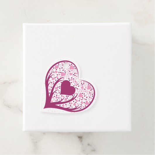 Liefde is overal. bedankjes labels (In situ)