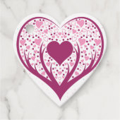 Liefde is overal. bedankjes labels (Voorkant)