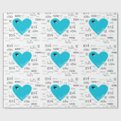 Liefde is overal cadeaupapier (Vlak)