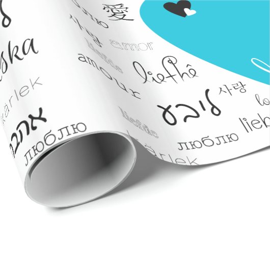 Liefde is overal cadeaupapier (Rol Hoek)