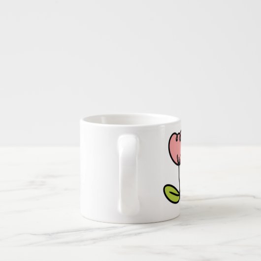 Liefde is overal espresso kop (Achterkant)