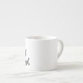 Liefde is overal espresso kop (Voorkant rechts)