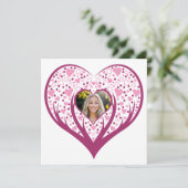 Liefde is overal feestdagenkaart (Staand voorkant)